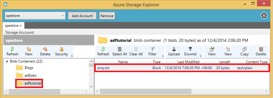 Azure Storage Explorer