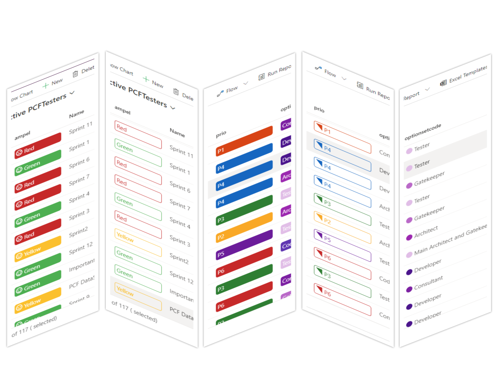 ColorfulOptionsetGrid