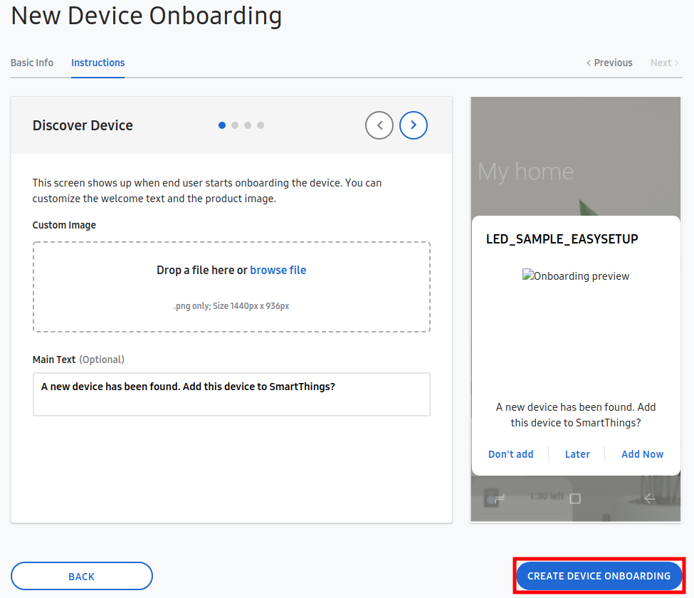 ADD DEVICE ONBOARDING