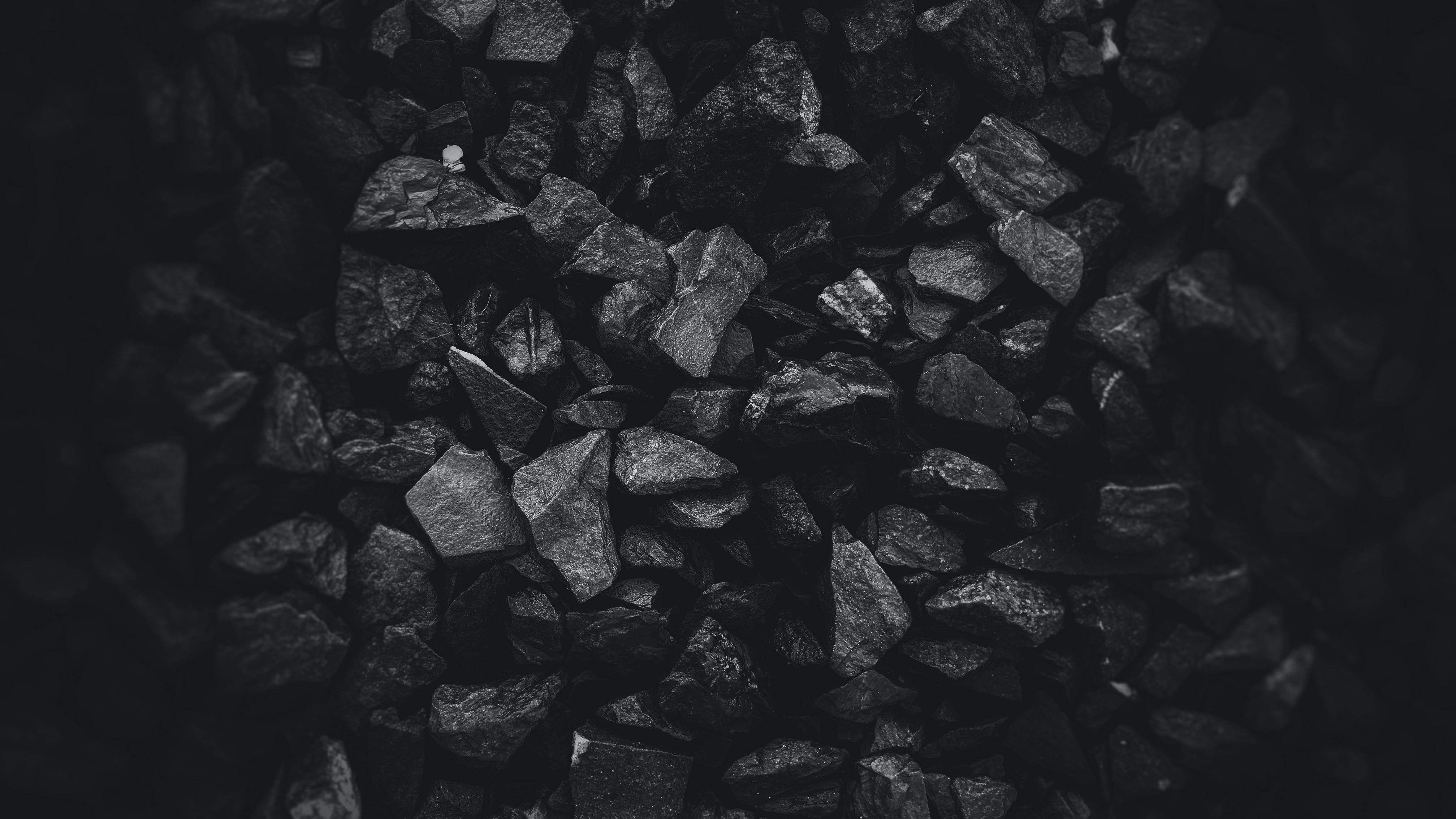 a_pile_of_black_rocks