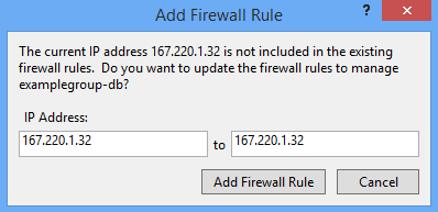 add firewall rule