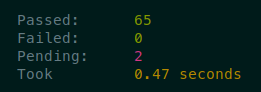 Test suite execution timing