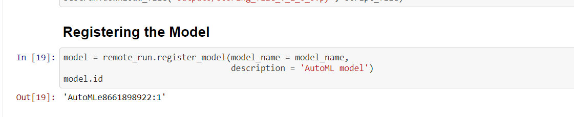 AutomLModelRegistercode