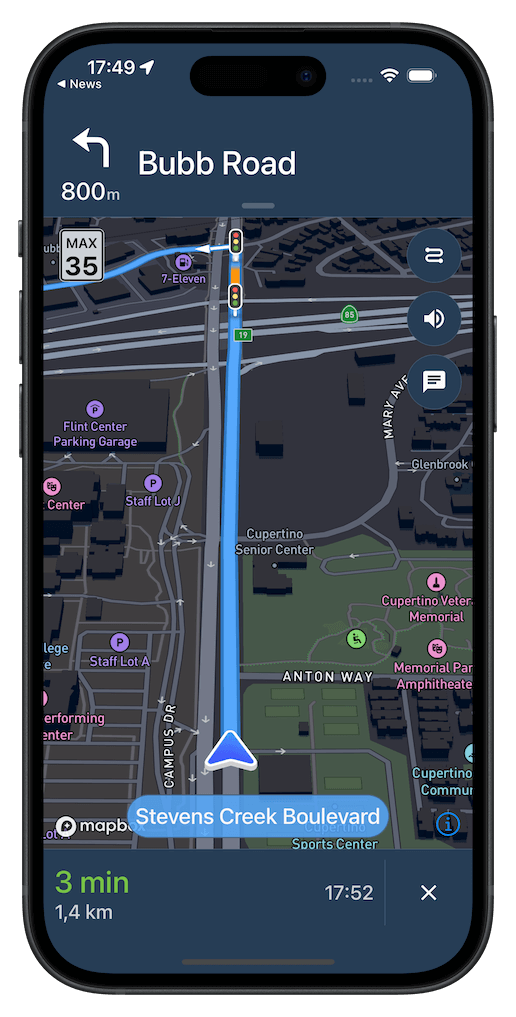 Mapbox Navigation SDK