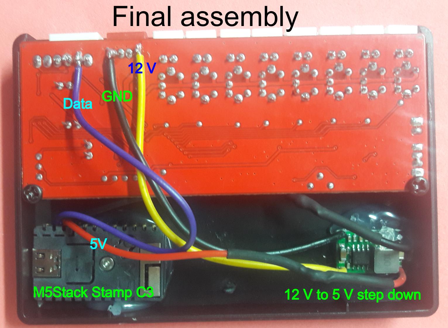 Final assembly