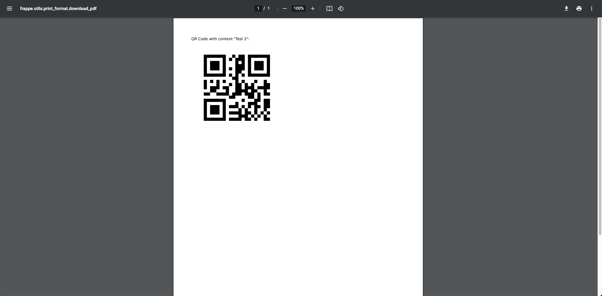 Form: saved QR Demo