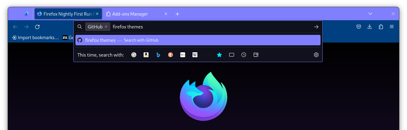 Screenshot of SubSeven Theme