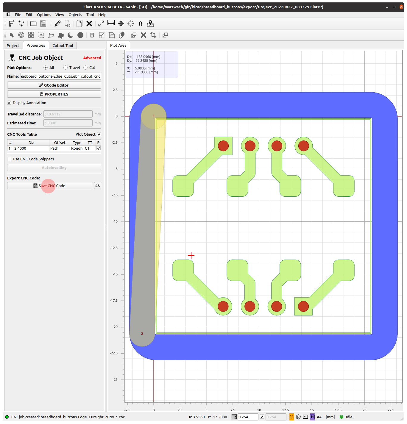 flatcam edge cnc