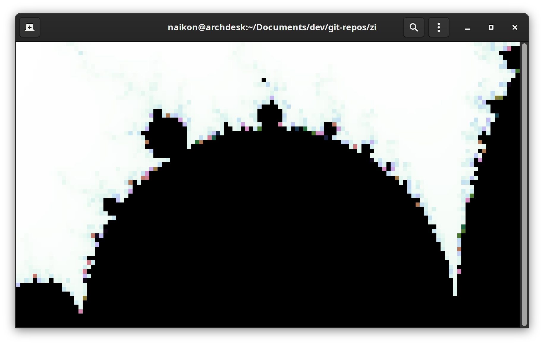 Mandelbrot Example Screenshot