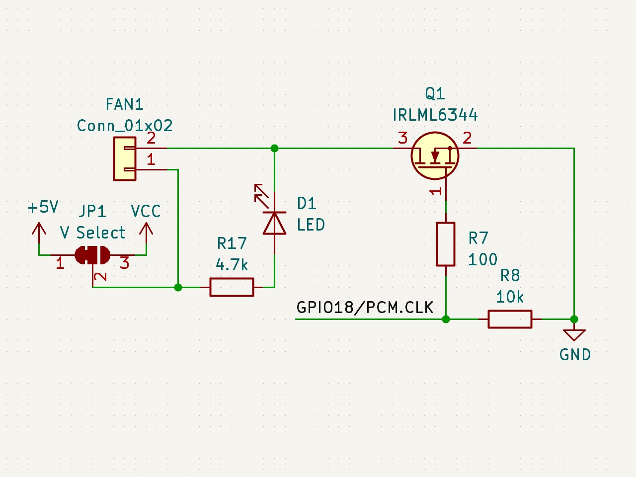 Fan Mosfets Schematic