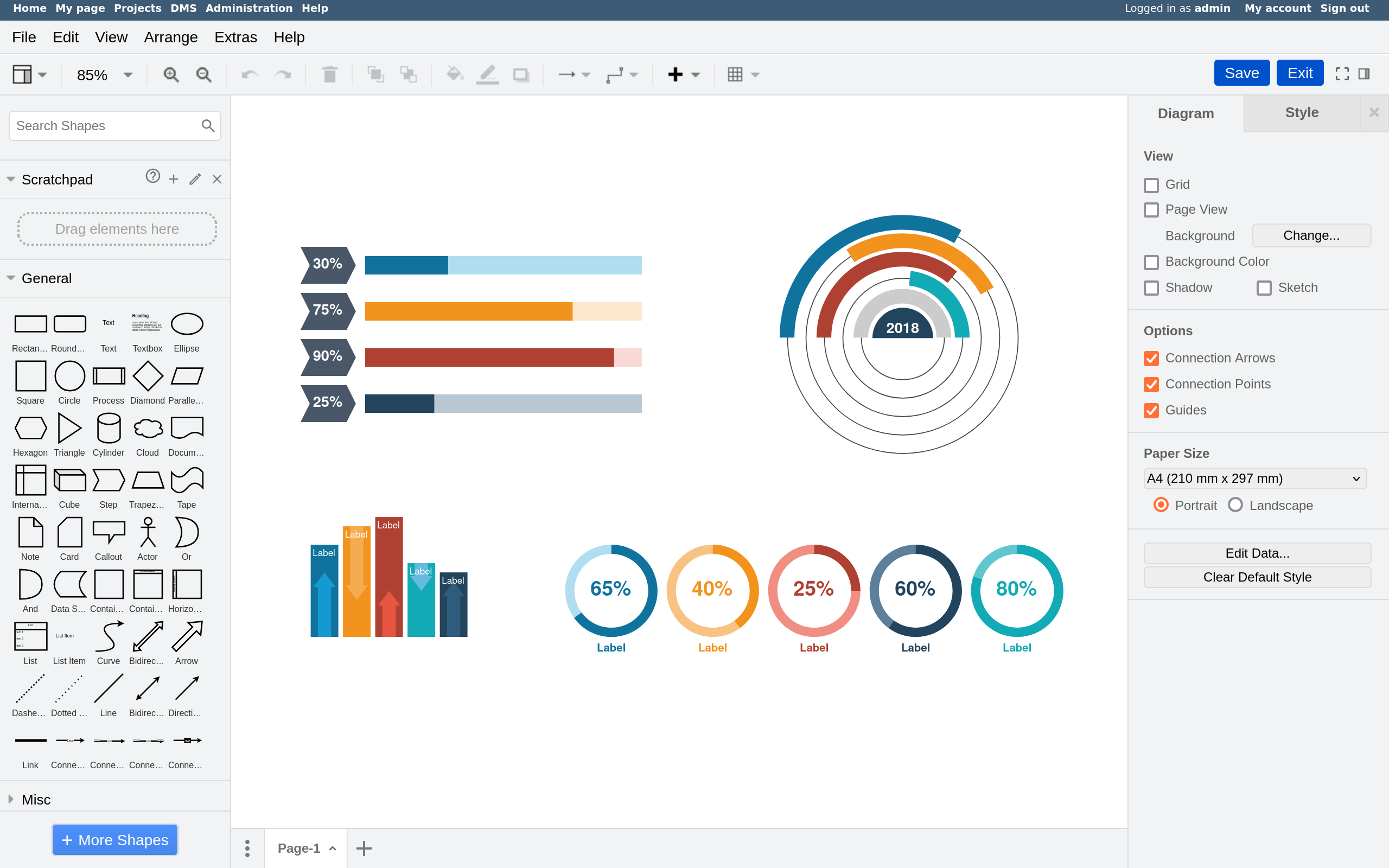 Redmine Drawio UI Default