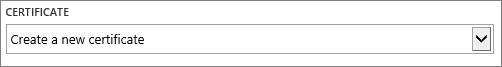 CloudServices_CreateNewCertDropDown