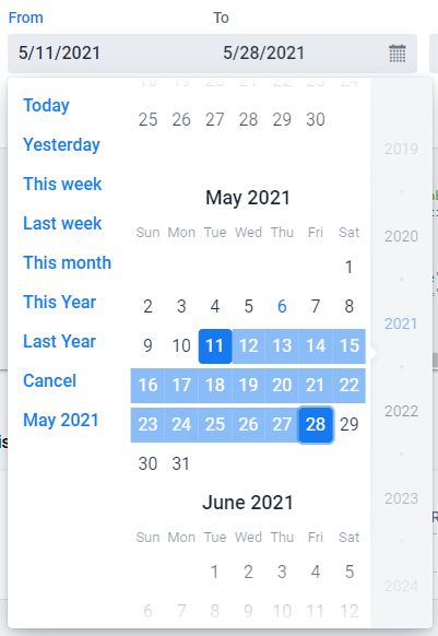 Screenshot of vcf-date-range-picker