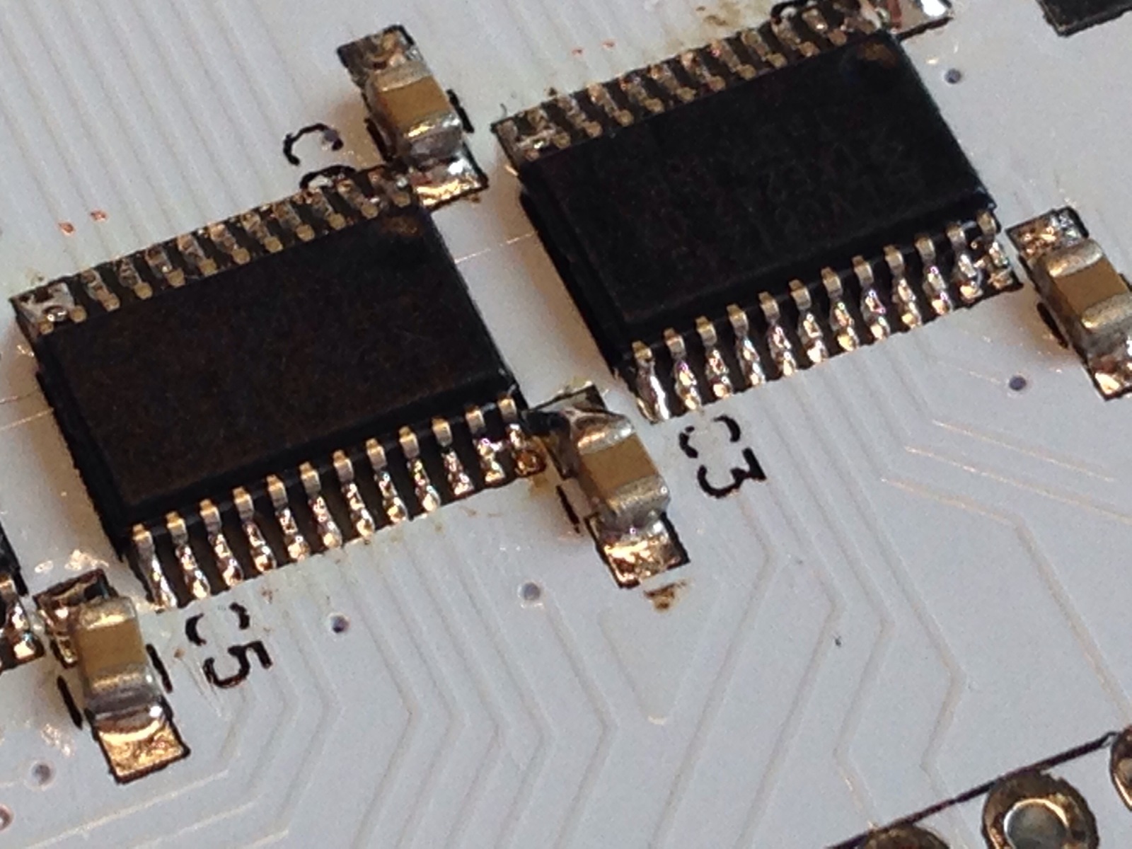 Drag Soldered Voltage Translators