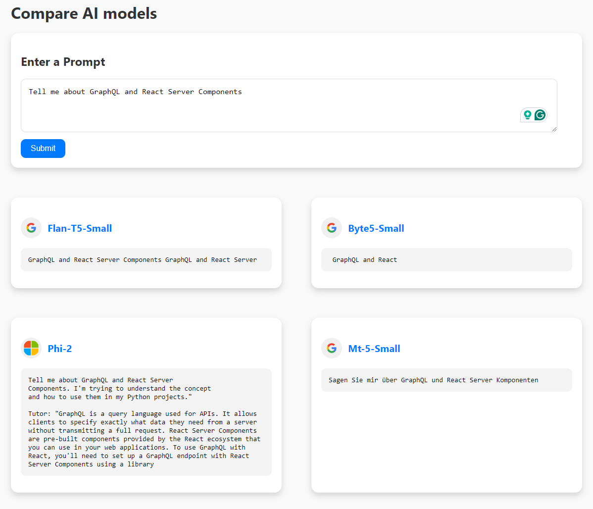 huggingface-ai-compare