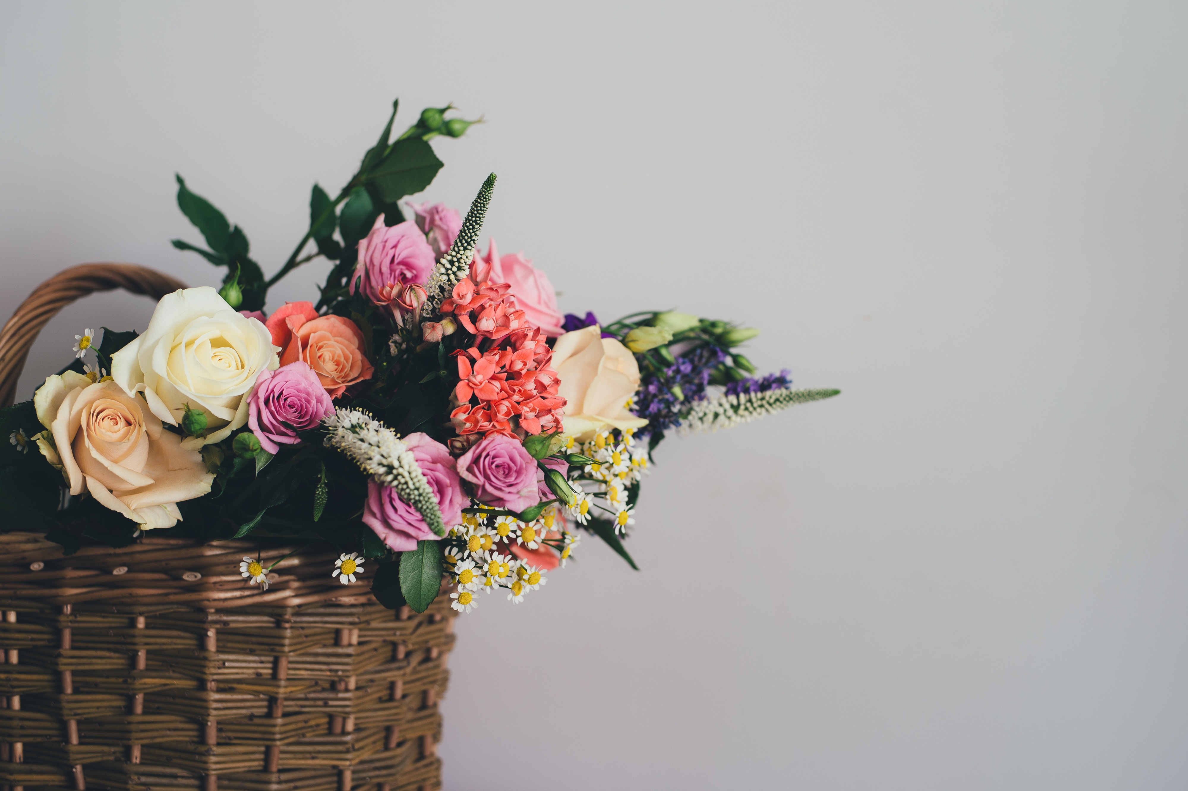 a_basket_of_flowers