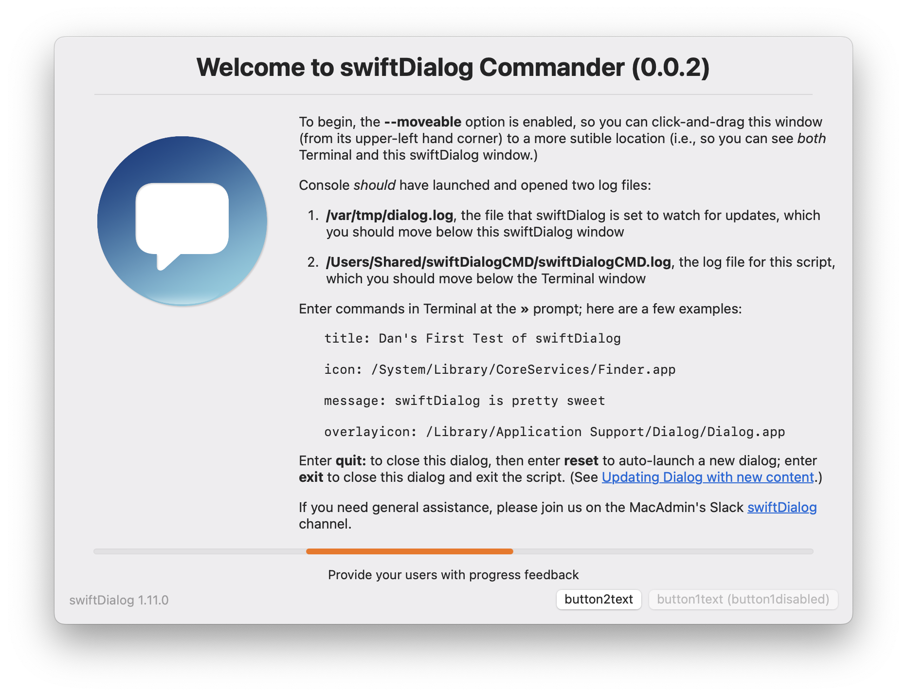 swiftDialog Commander