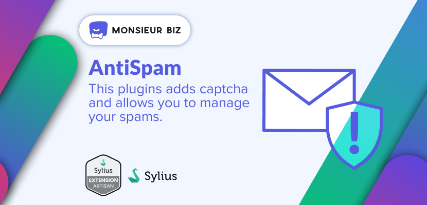 Banner of Sylius Anti Spam plugin