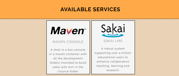 Maven+Sakai