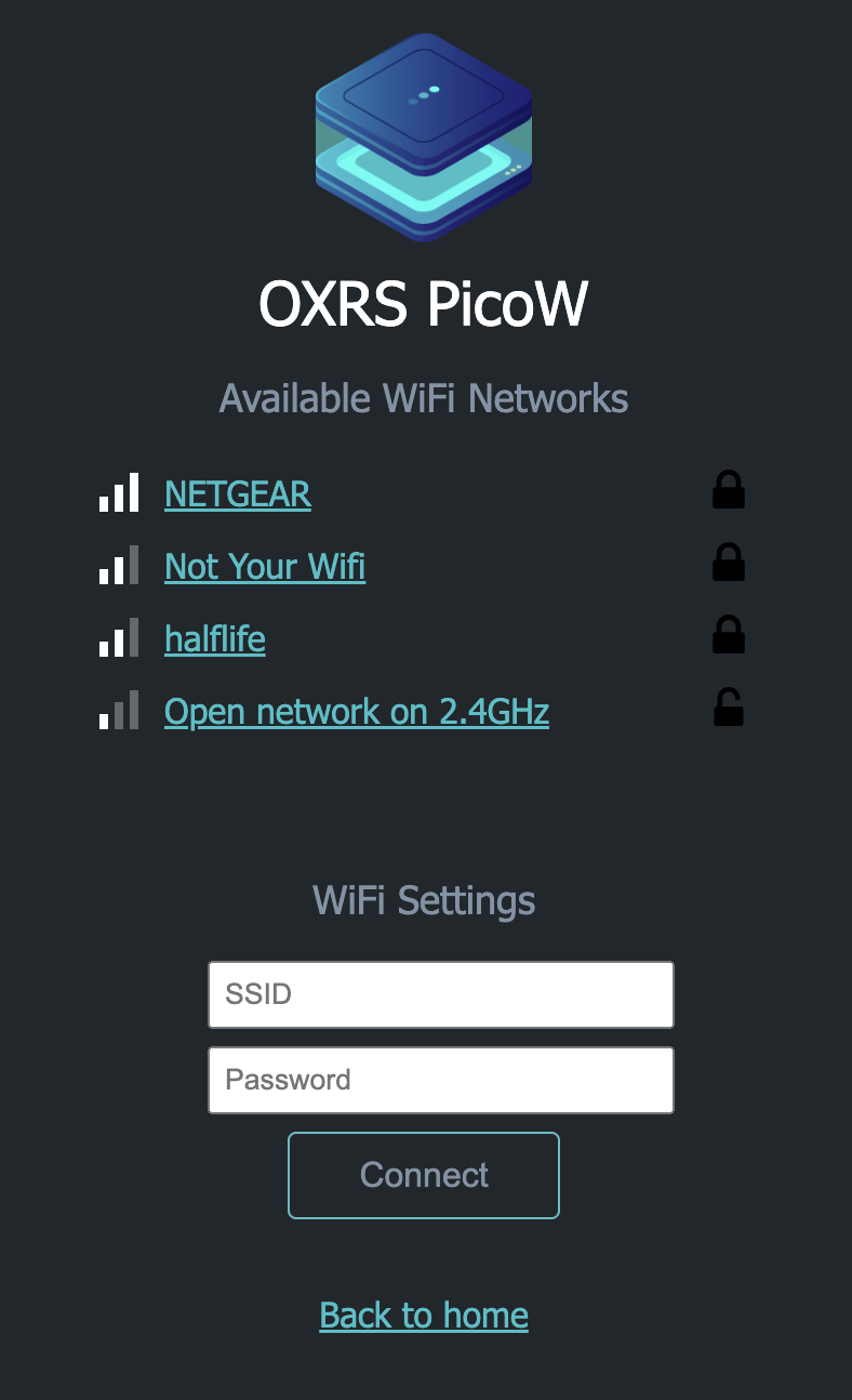 Captive Portal WiFi setup