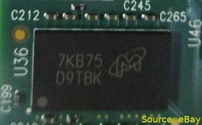 DDR4 Memory ICs on MNV303212A-ADIT