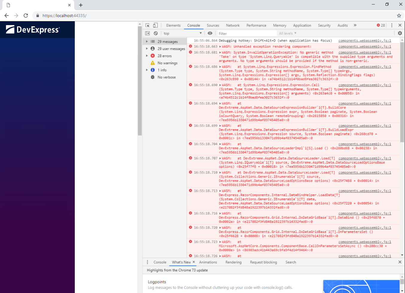 Troubleshooting - No Generic Method 'Take' On Type System.Linq.Queryable