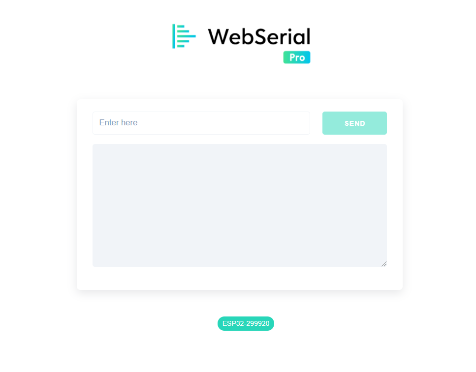 WebSerialPro