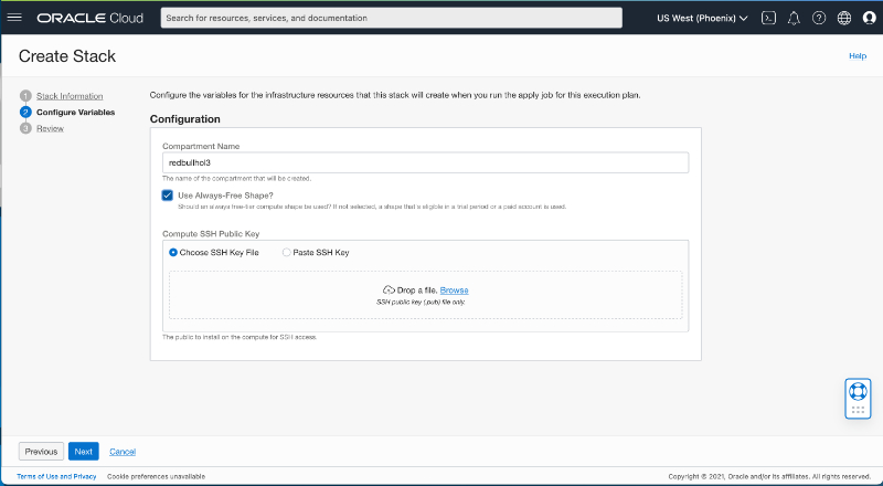 Configure Variables