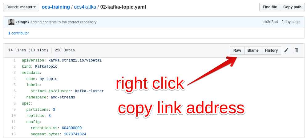 Github get raw link