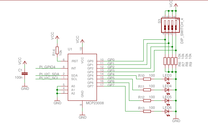 I2C schematic