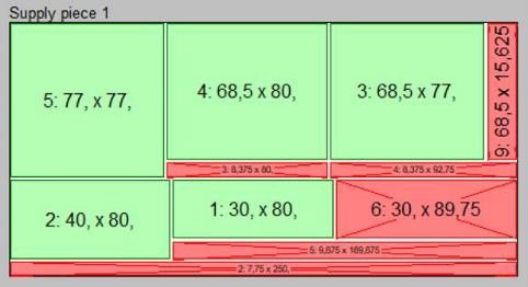 Example Cut List/Panel Optimization