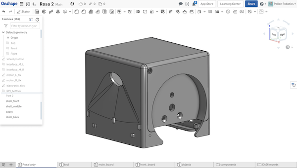 Onshape Rosa