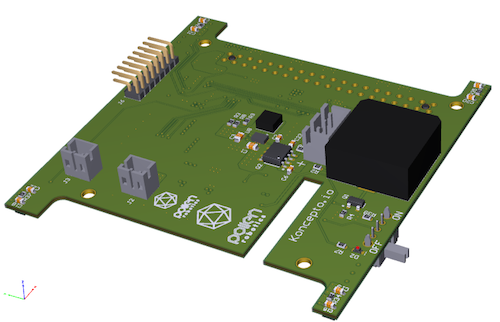 Koncepto board top view