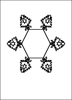 Turtle dance using square numbers and 1/12 turns