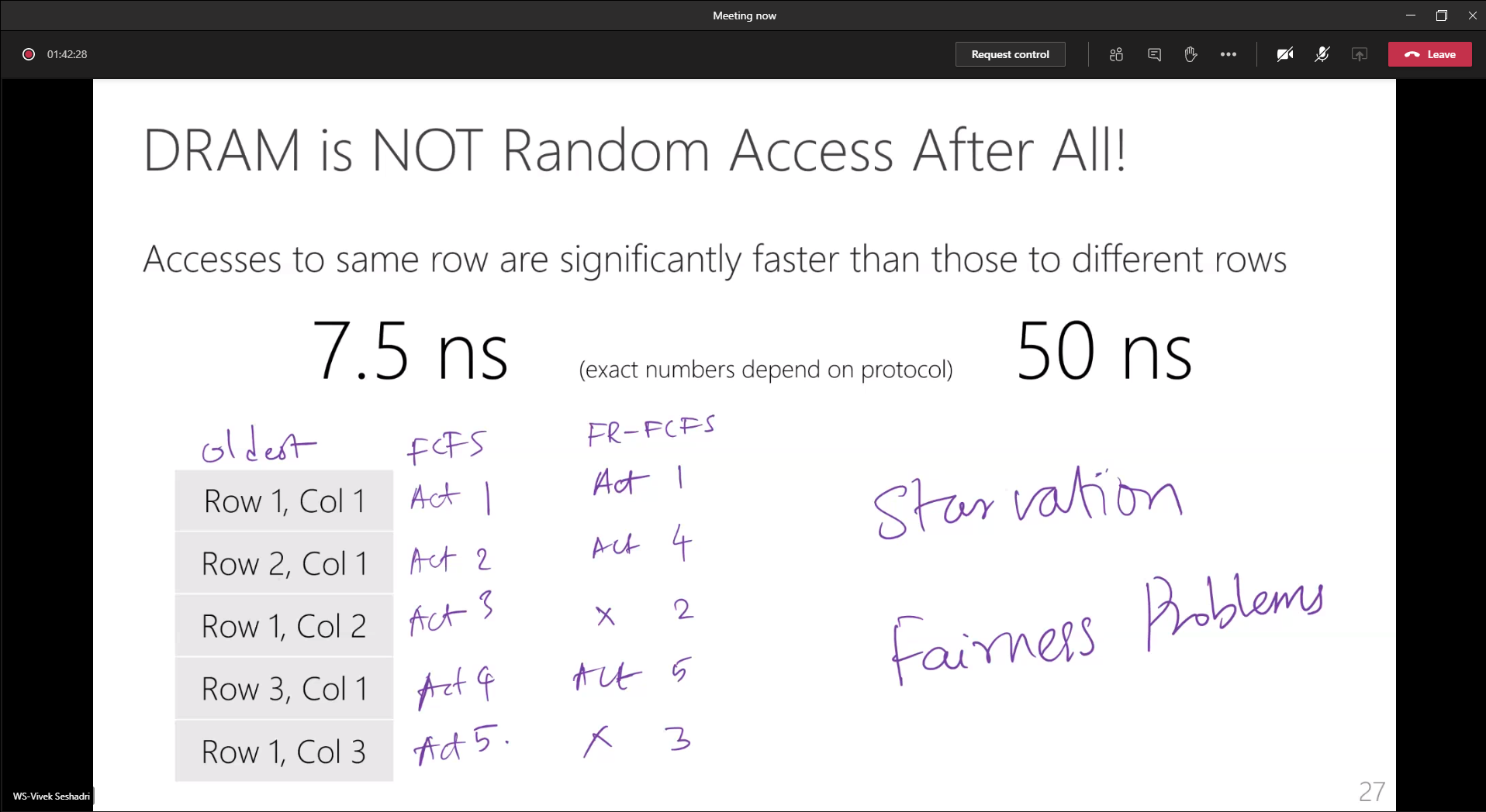 DRAM is not random access after all