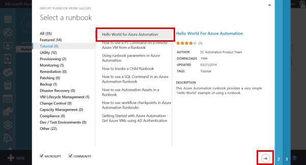 Import Runbook