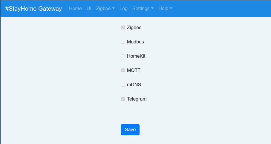 Main menu - Settings - Services