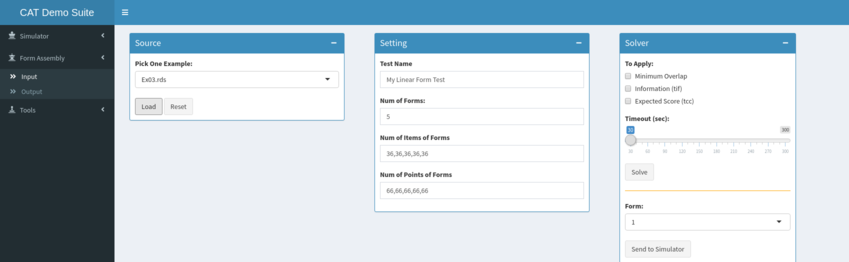 Form Assembly - Load Example