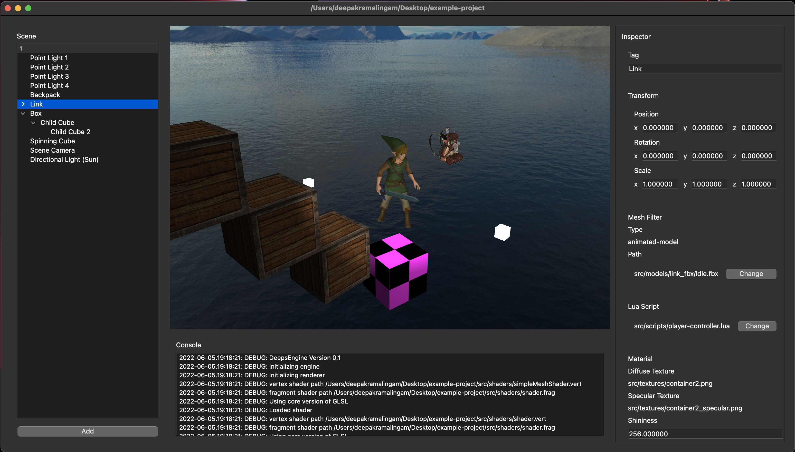 Editor View Screenshot