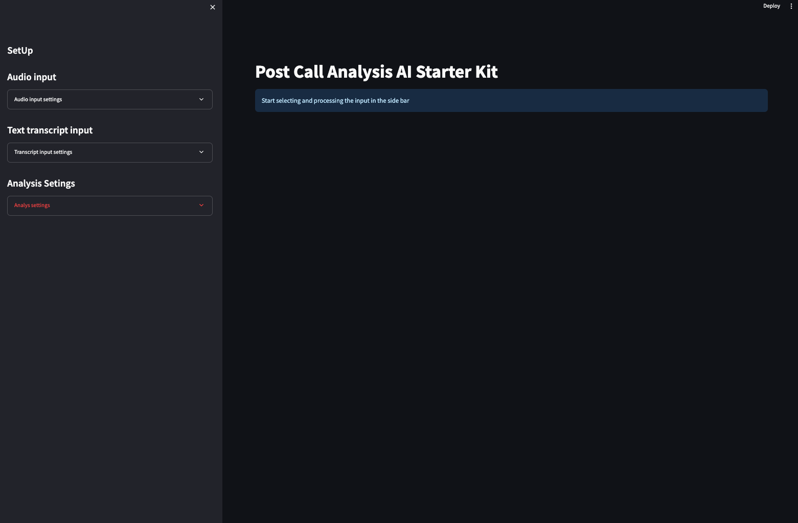 capture of post_call_analysis_demo