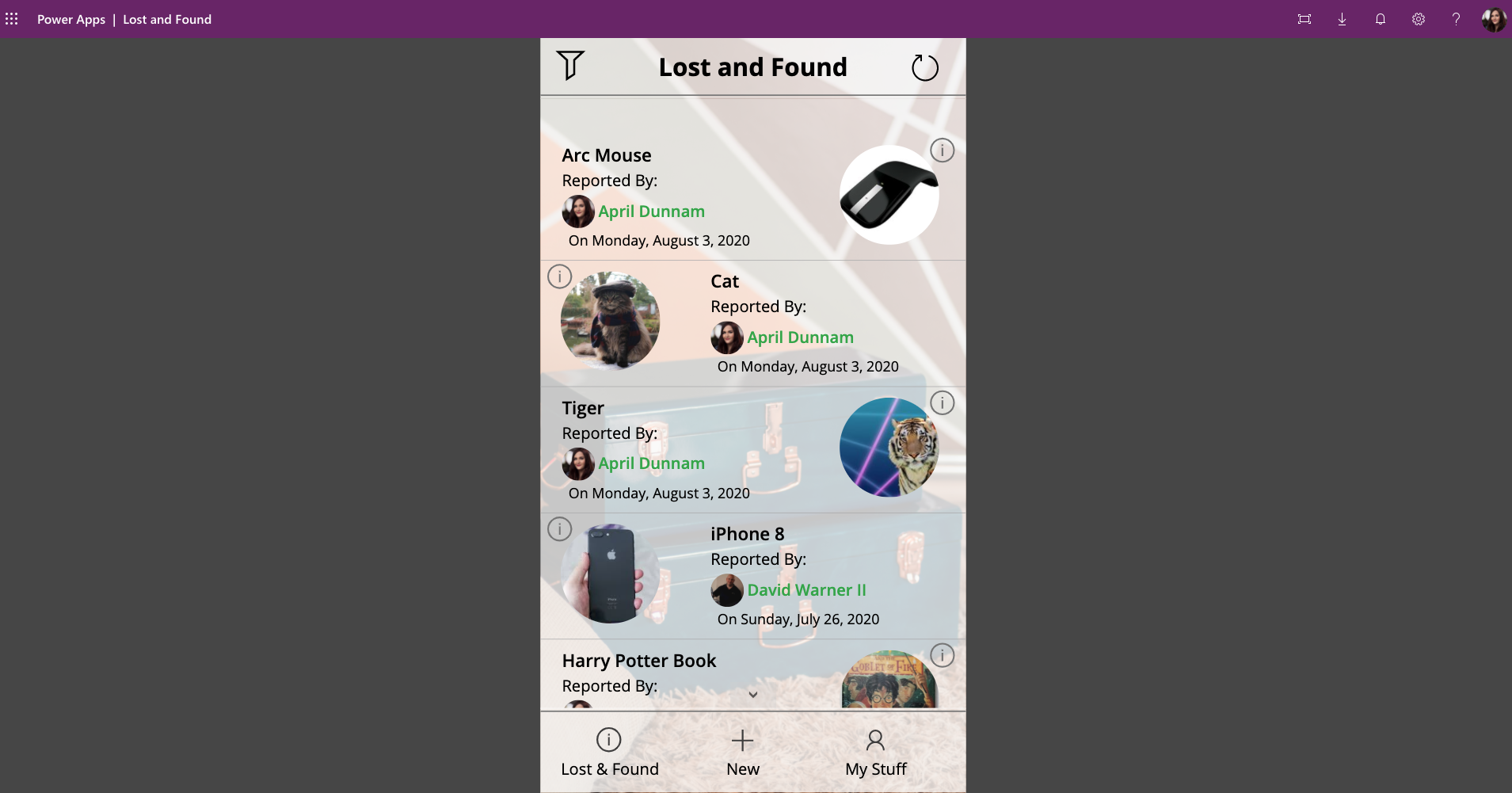 Lost and Found App