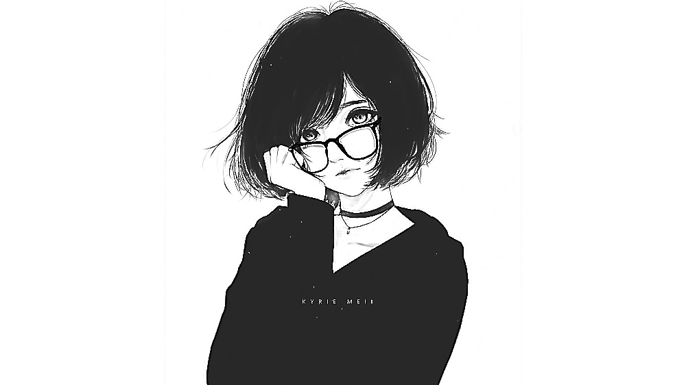 a_cartoon_of_a_woman_with_glasses