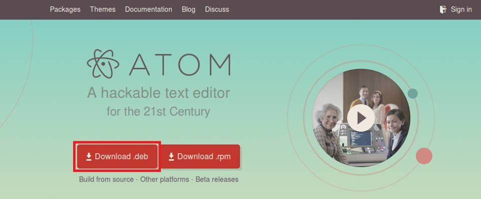 atom 페이지