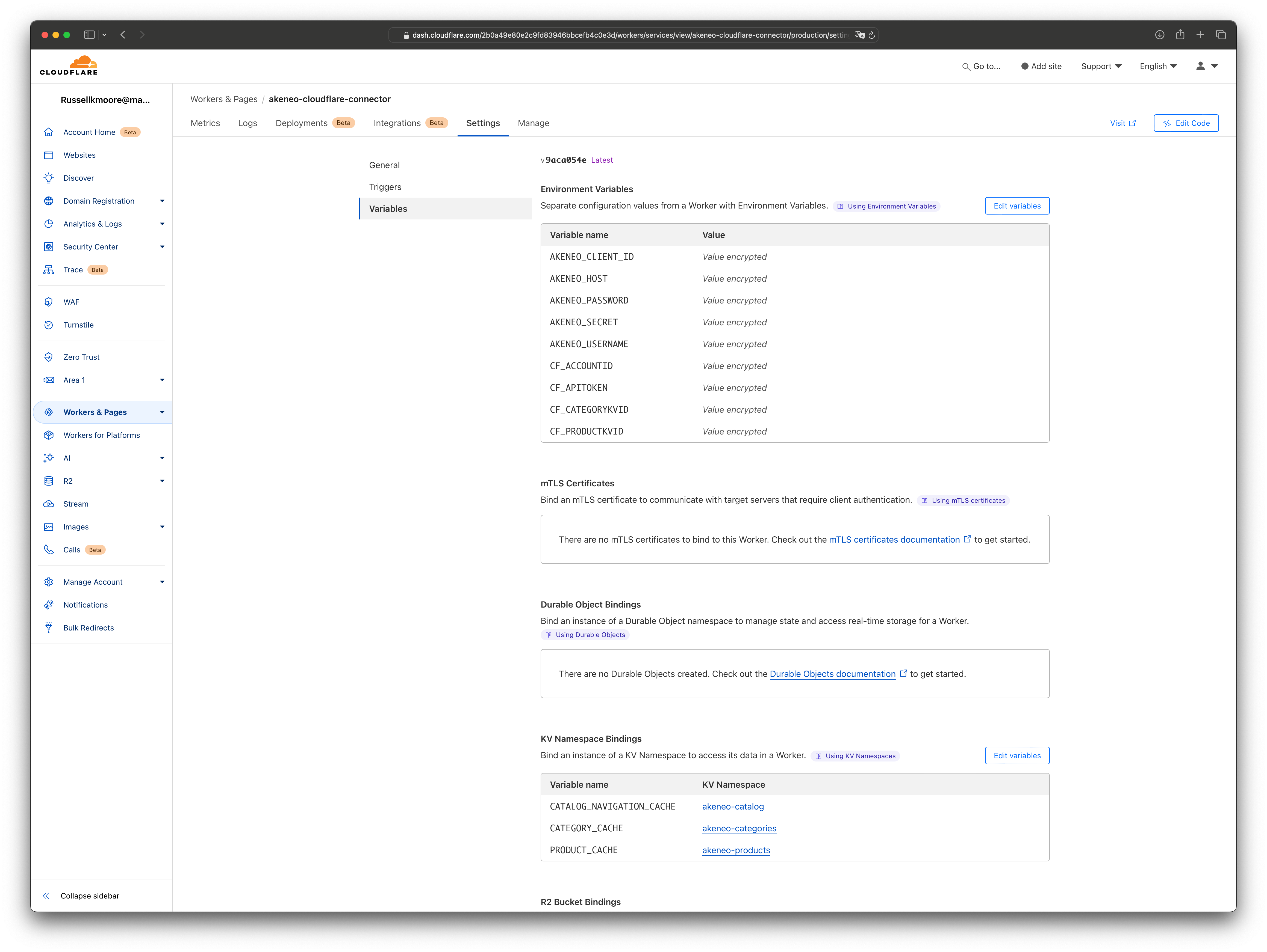 Cloudflare Secrets and KVs