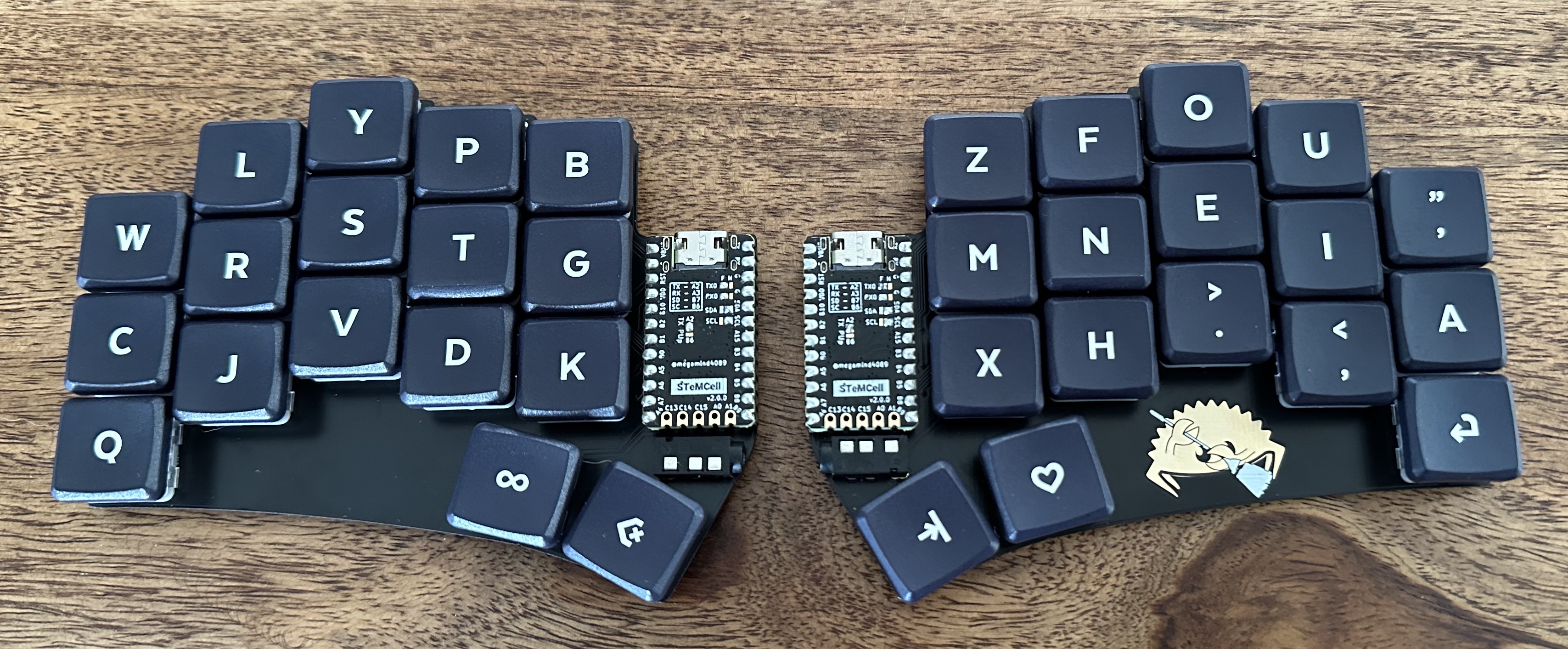 built keyboard