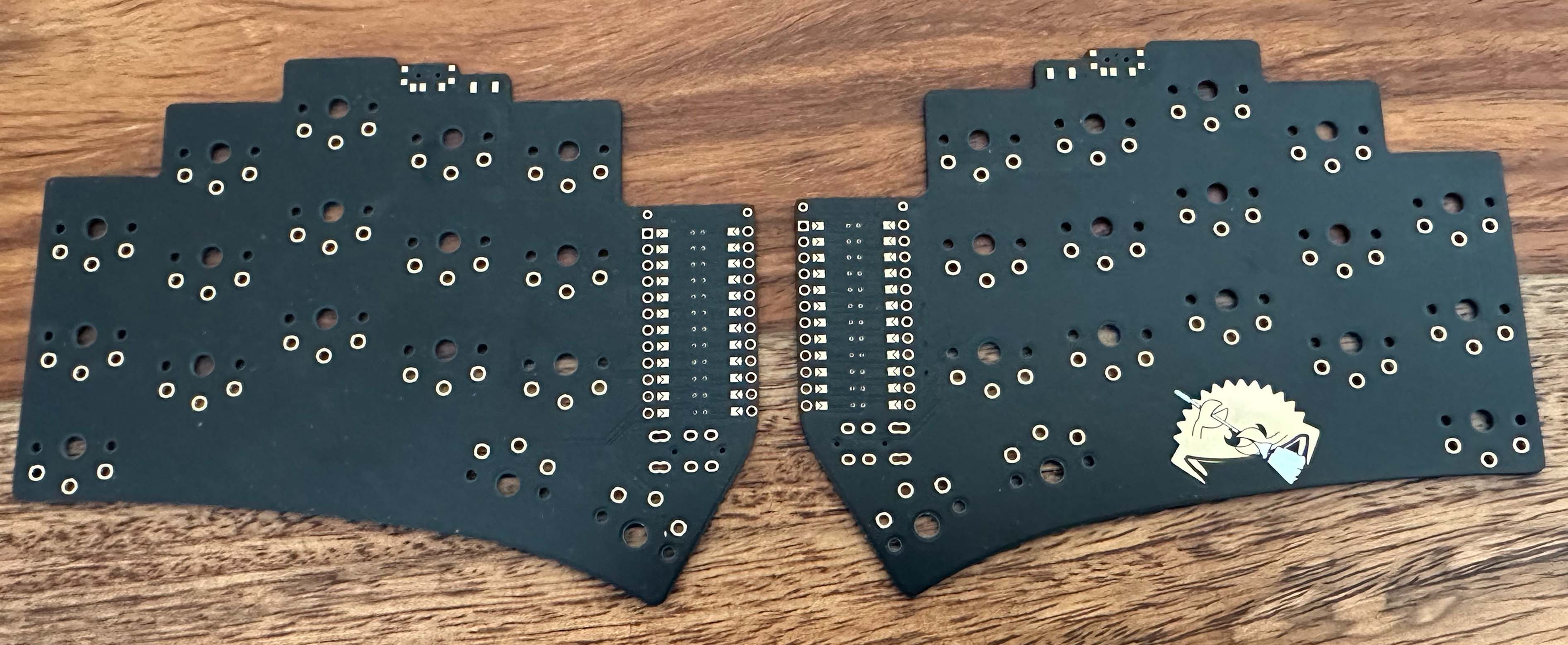 manufactured PCB