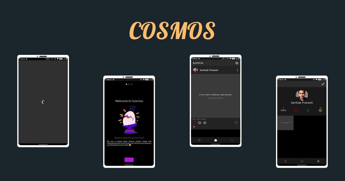 Cosmos Header Banner