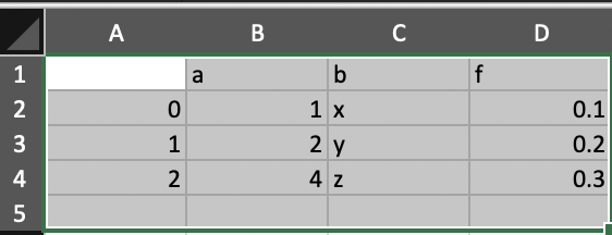 Excel Paste Demo