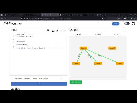 Formal Methods Playground