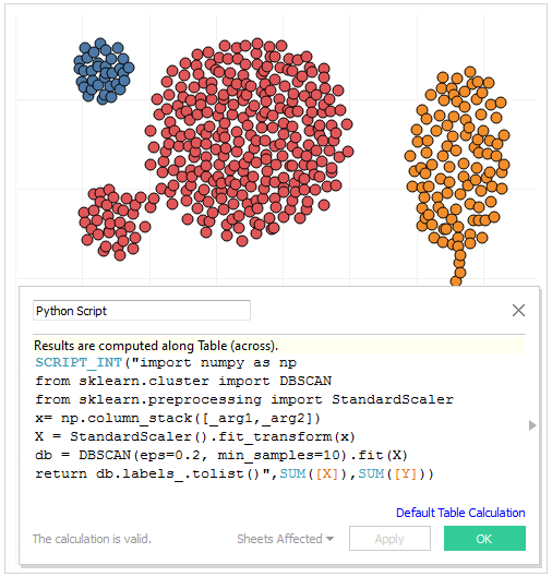 Converting to list to make the results JSON serializable